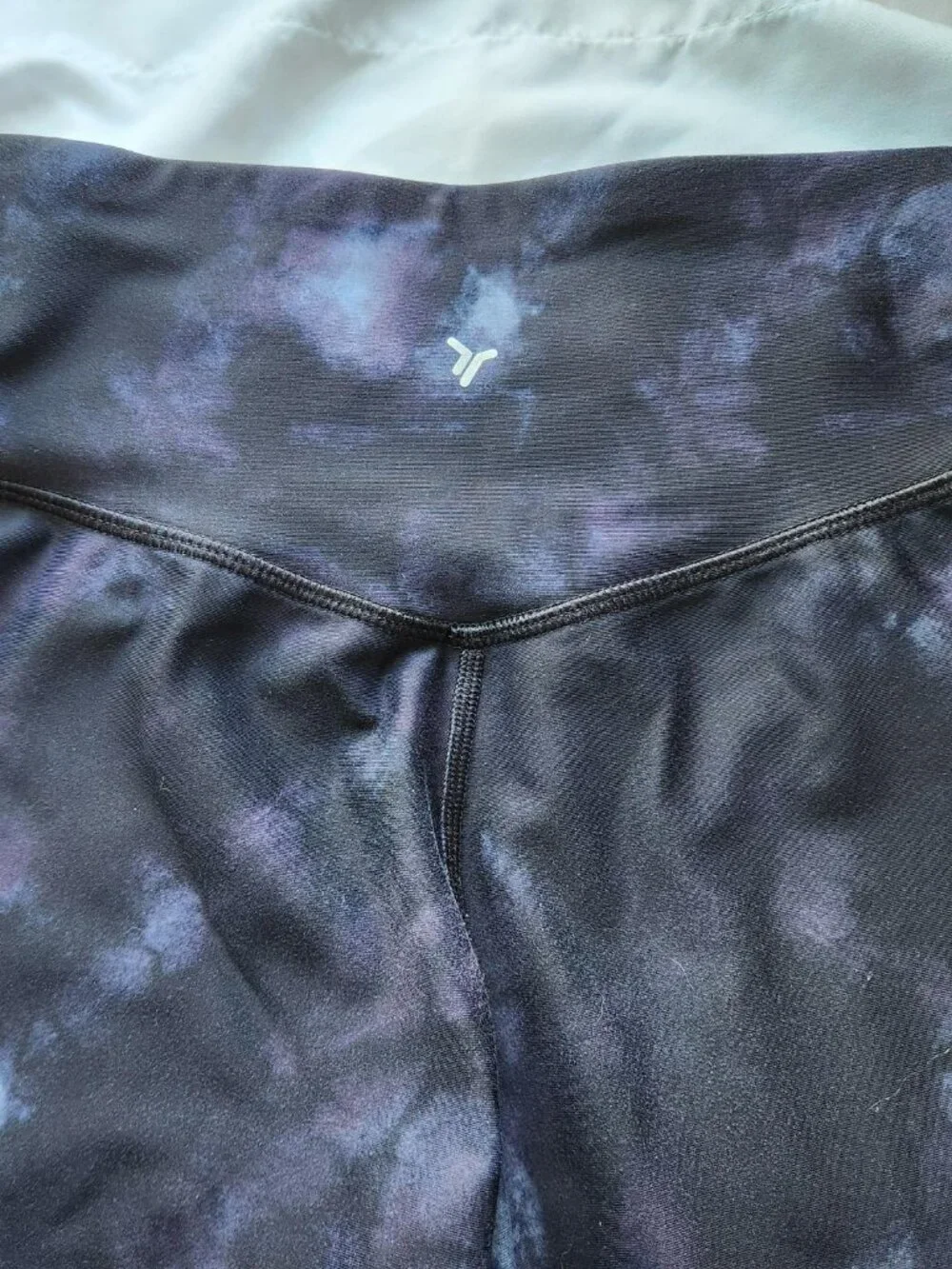 Old Navy Girls Tie Dye Leggings Size 8 Navy Blue Active Pants